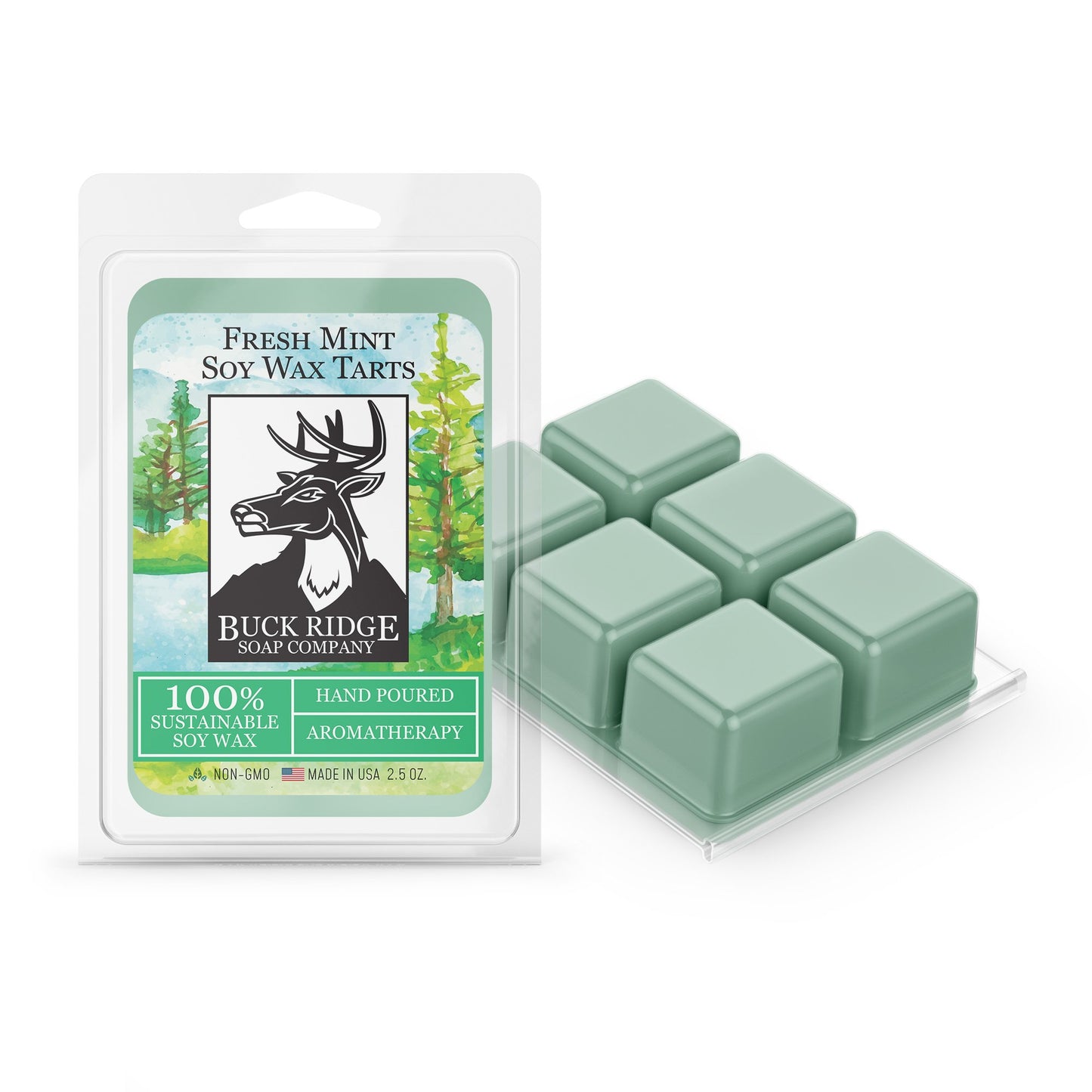 Fresh Mint Scented Wax Melts