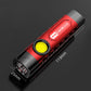 Cross border small flashlight household portable cob rechargeable tactical function led waterproof mini bright flashlight wholesale