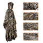 Kylebooker 3D Maple Leafy Hunting Camouflage Poncho Ghillie Suit Sniper Clothing Camo Cape Cloak