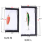 4 Packs Fishing Lure Wraps Clear PVC Protective Covers