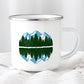 Mountain Mug Enamel Mug Wanderlust Camping Mug The